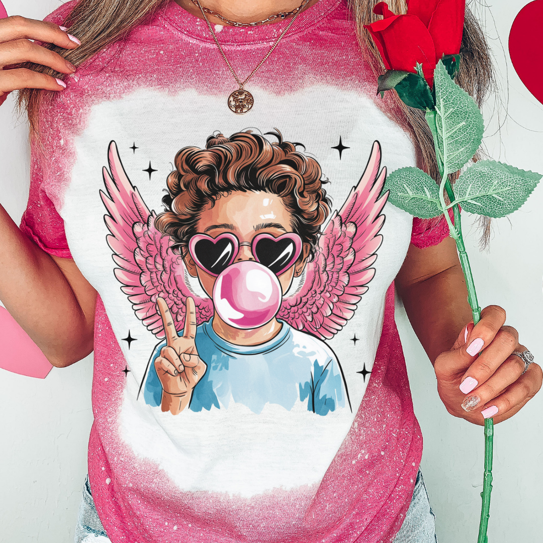 Bubble gum angel
