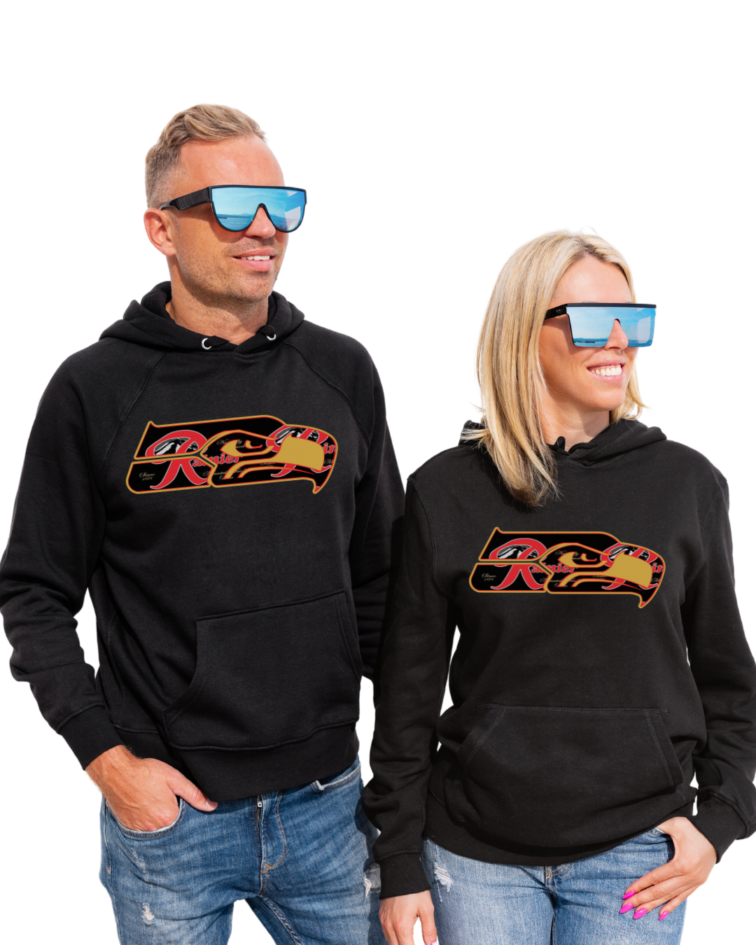 Rainer Hawk hoodie or t-shirt.