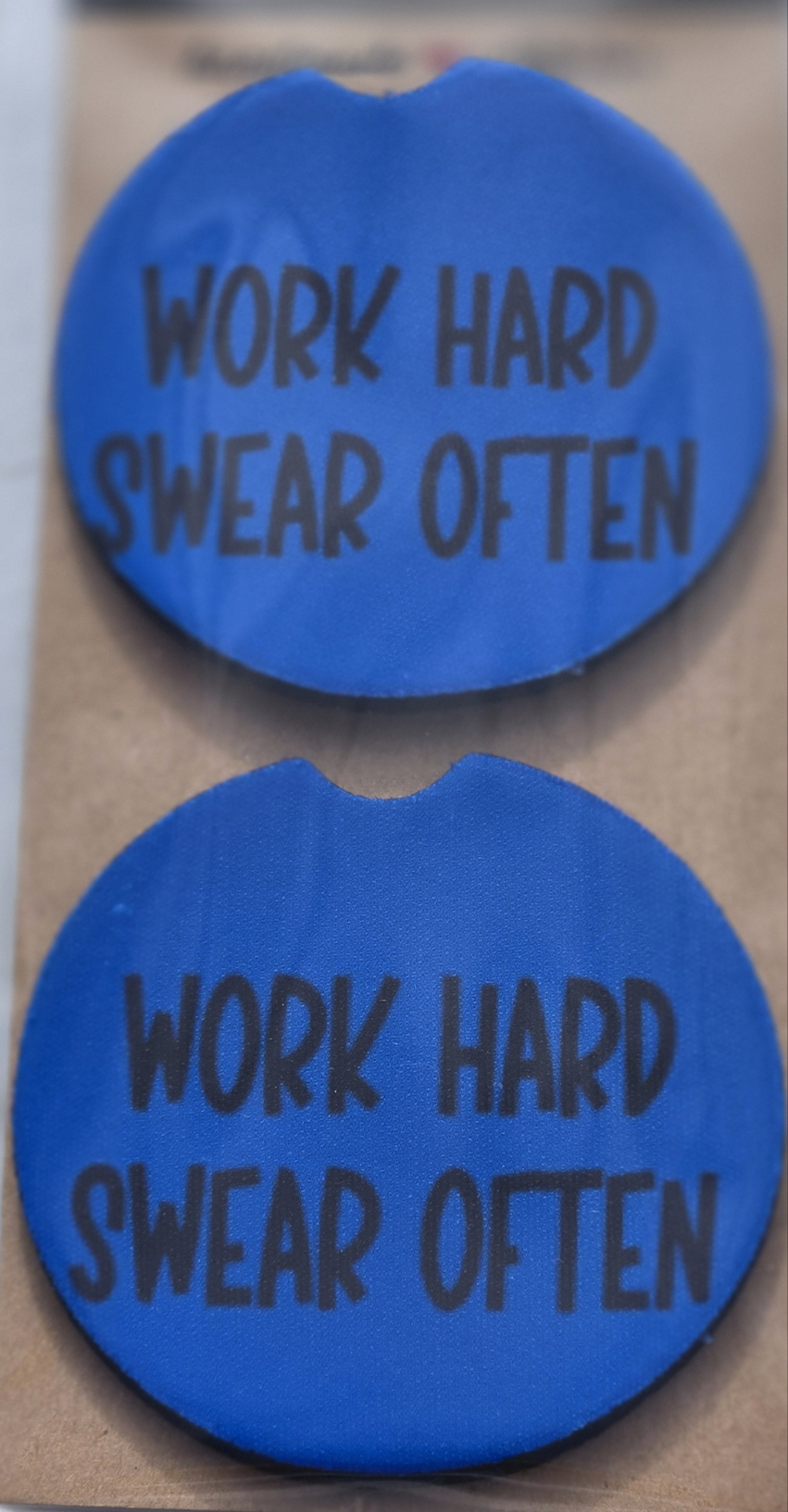 Work harder swear often