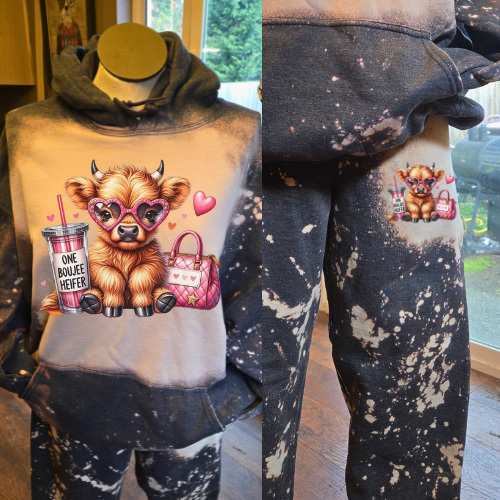 One bougie heifer sweatsuit
