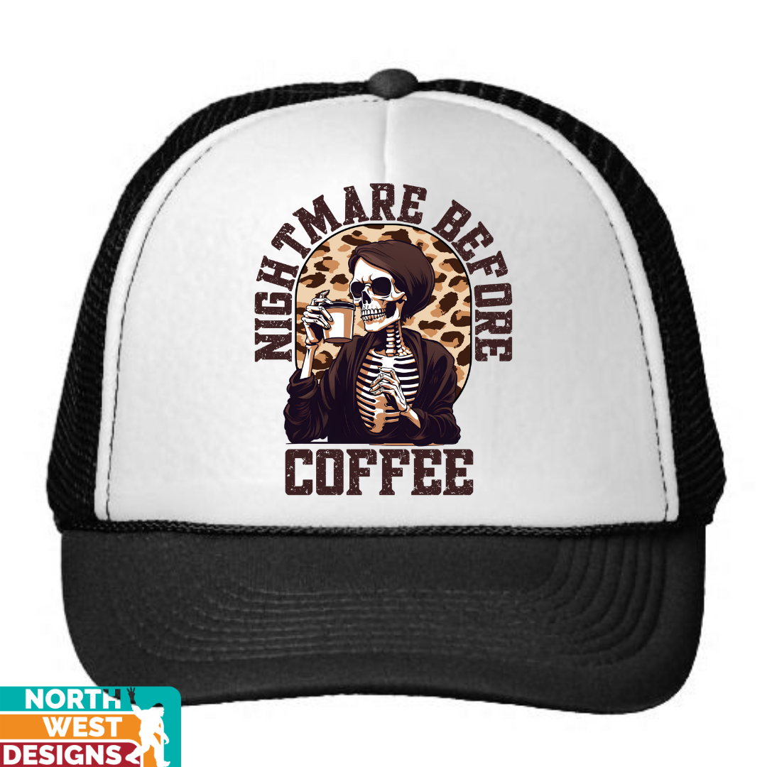 Nightmare before Coffee hat