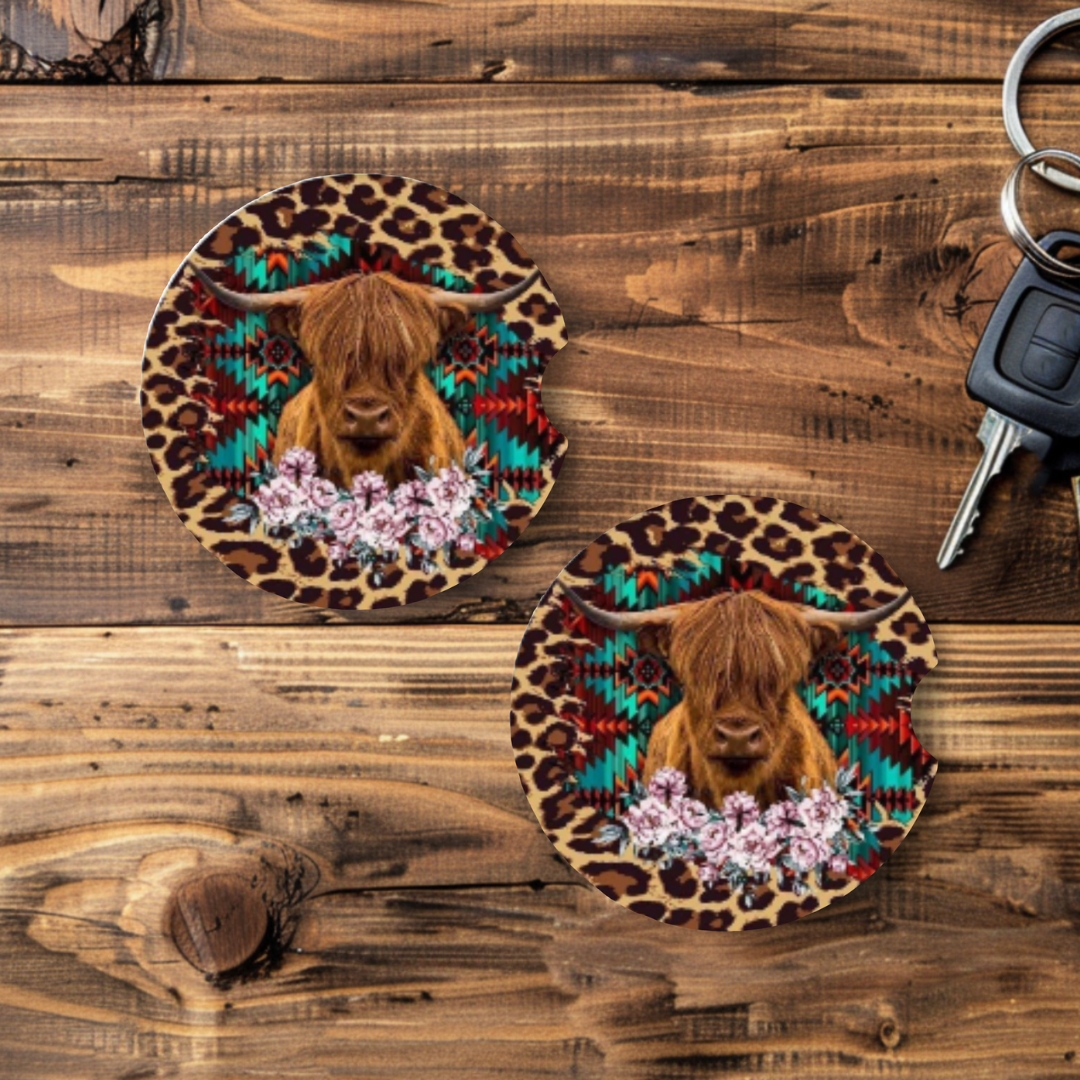 Hyland Cow car coaster