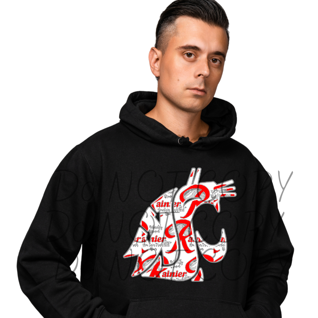 cougars, hoodie, black hoodie, tshirt, rainier beer, brewery