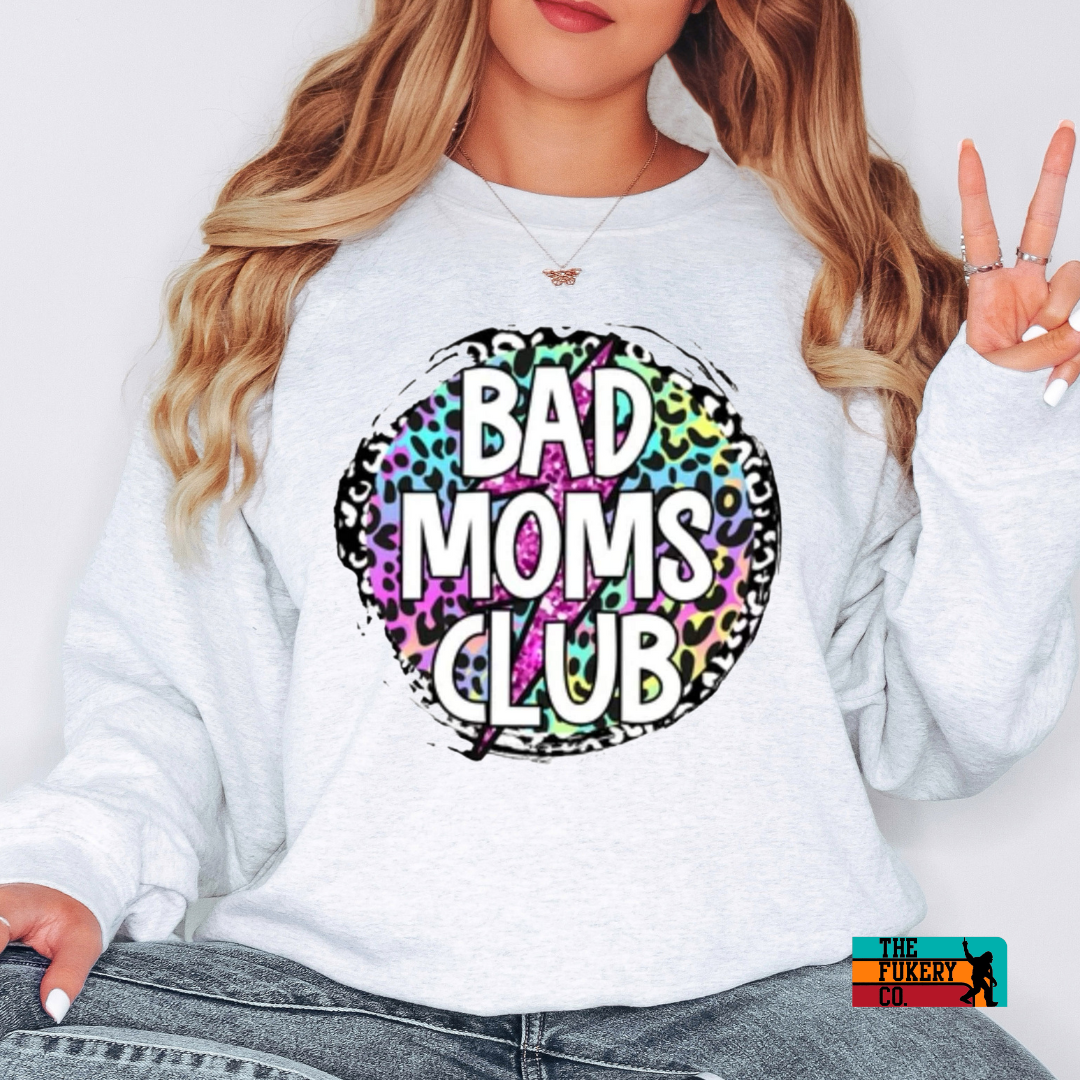 Multicolor bad moms club