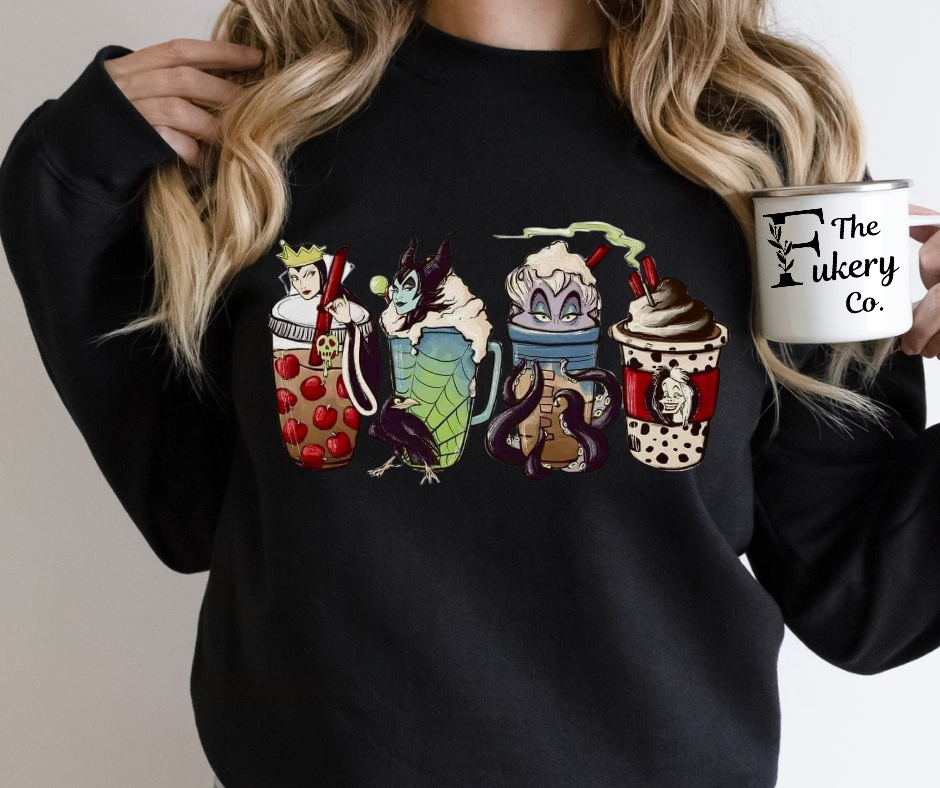 Evil Coffee Queen Sweatshirt