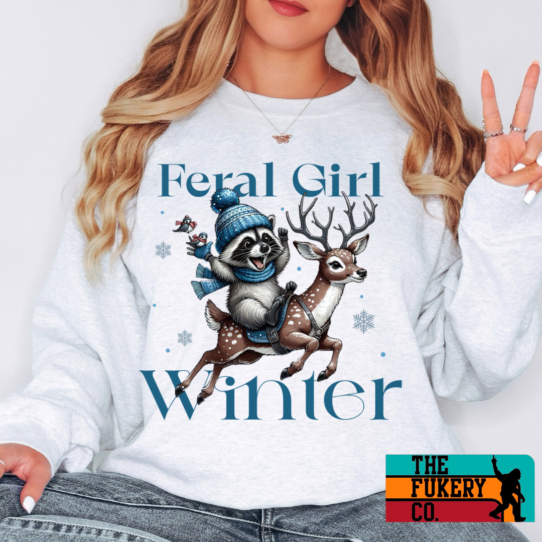 Feral girl winter