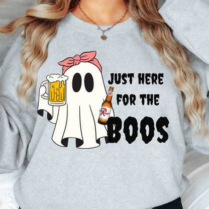 Just here for the BOO's crewneck sweatshirt