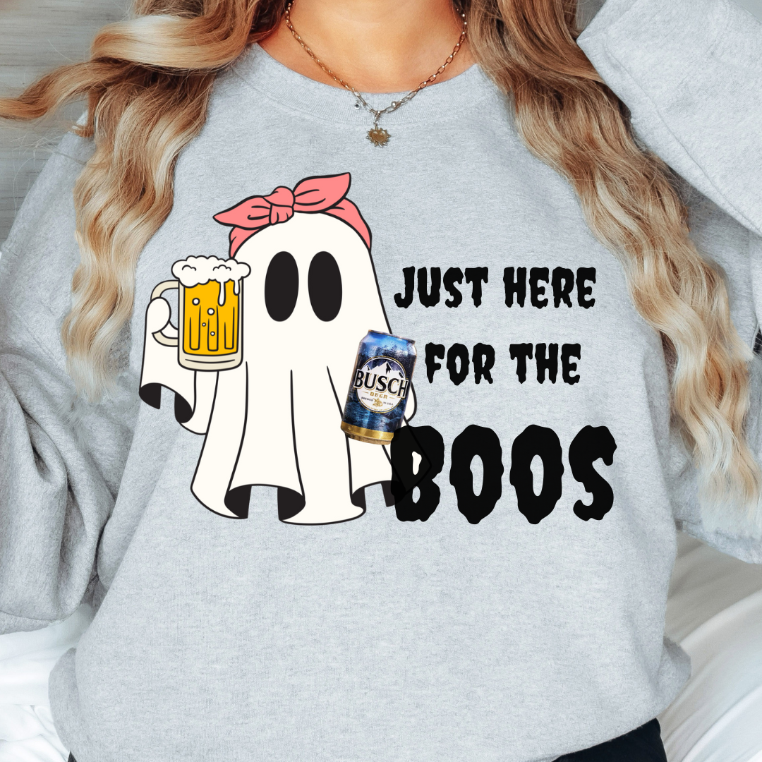 Just here for the BOO's crewneck sweatshirt