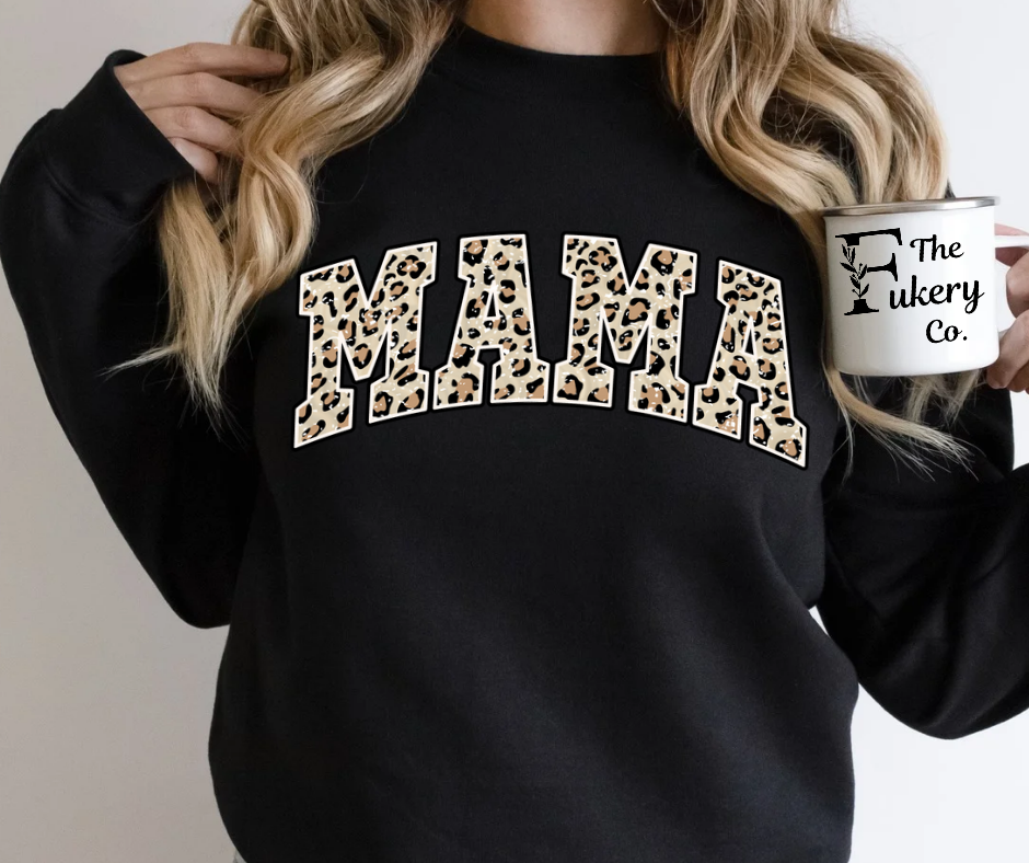 Mama Leopard Sweatshirt