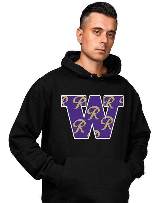 rainier beer, UW, Washington state, Huskies, custom, black hoodie, 