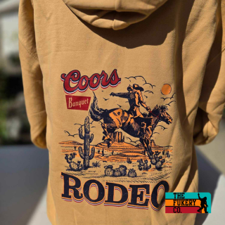 Coors rodeo gold hoodie