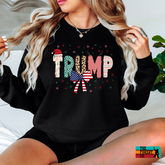 Trump Christmas sweatshirt