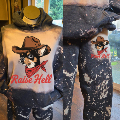 Raising hell  sweatsuit