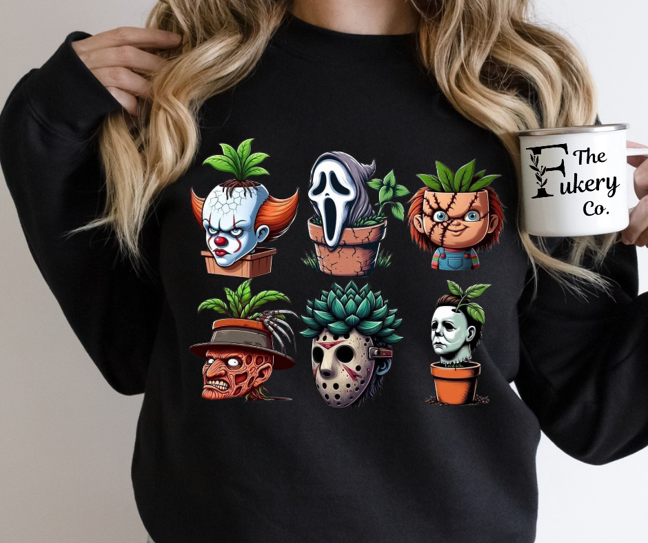 Horror Succulent Sweatshirt