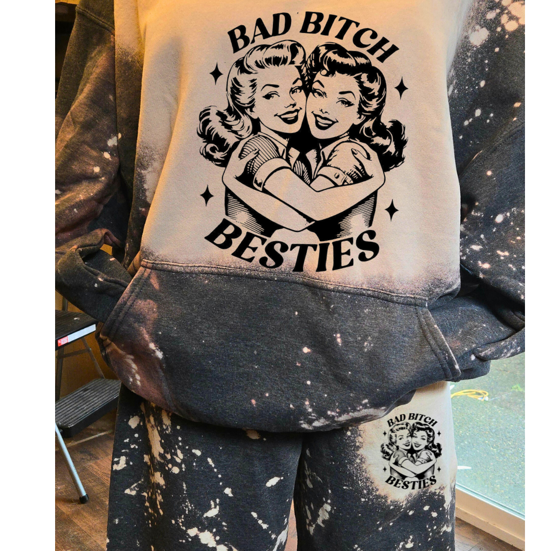 Bad Bitch Besties sweatsuit